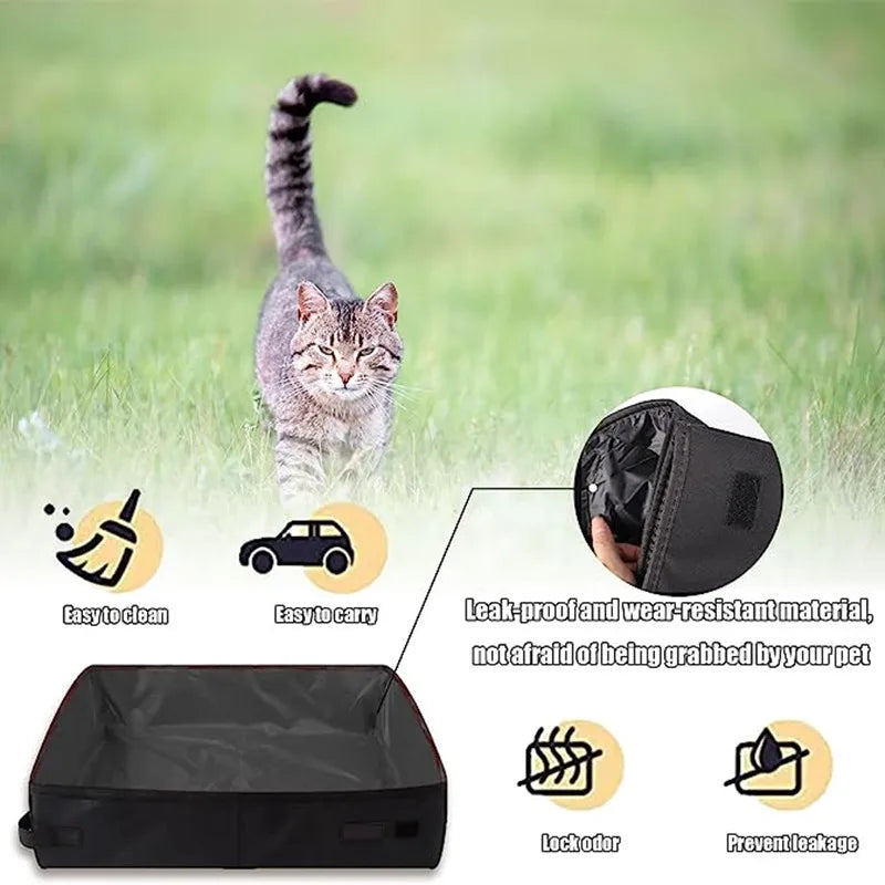 Foldable Cat Litter Box