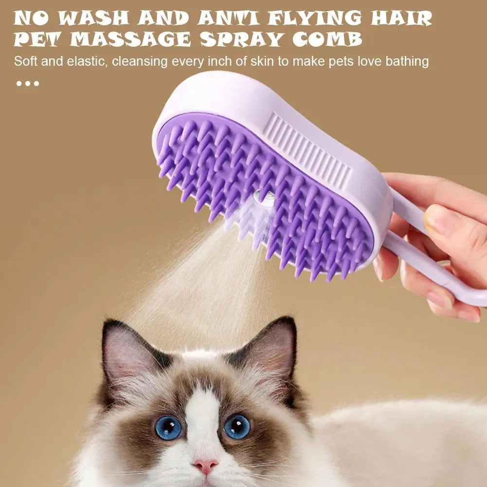 Cat Steam Brush Electric Spray