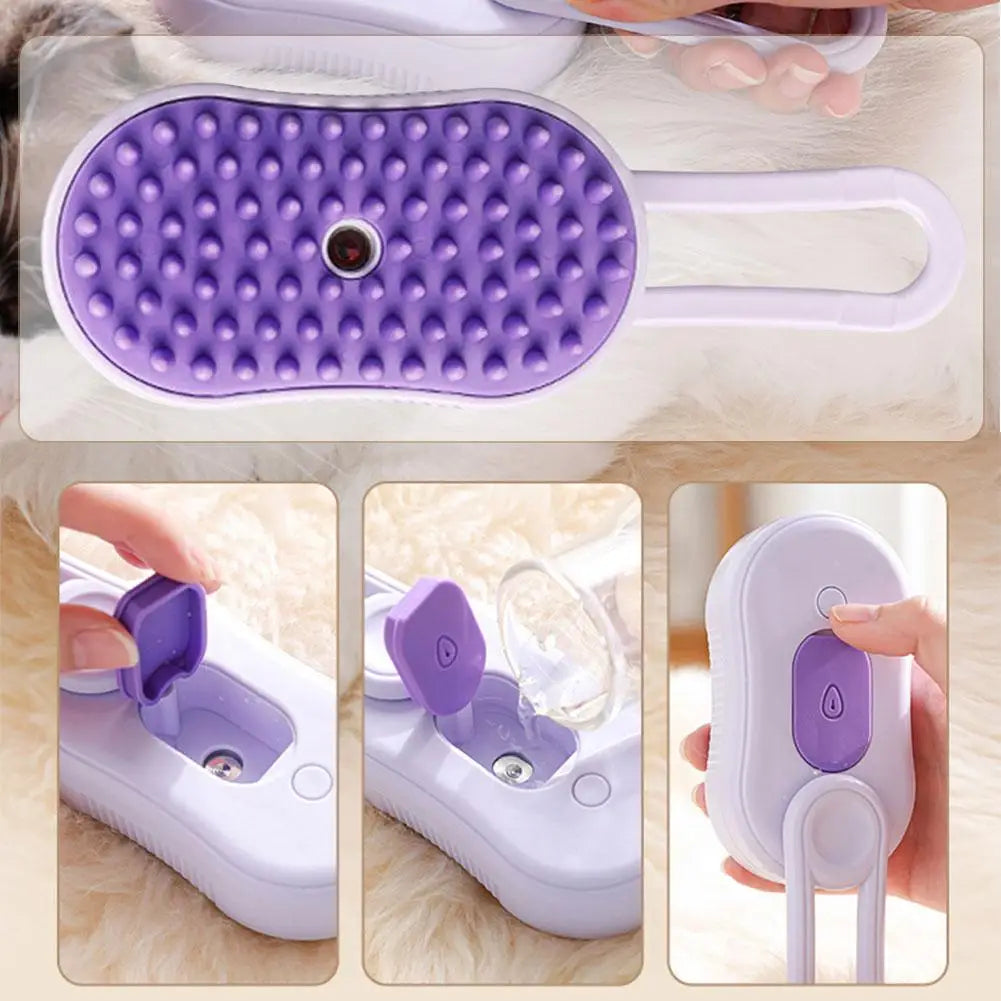 Cat Steam Brush Electric Spray