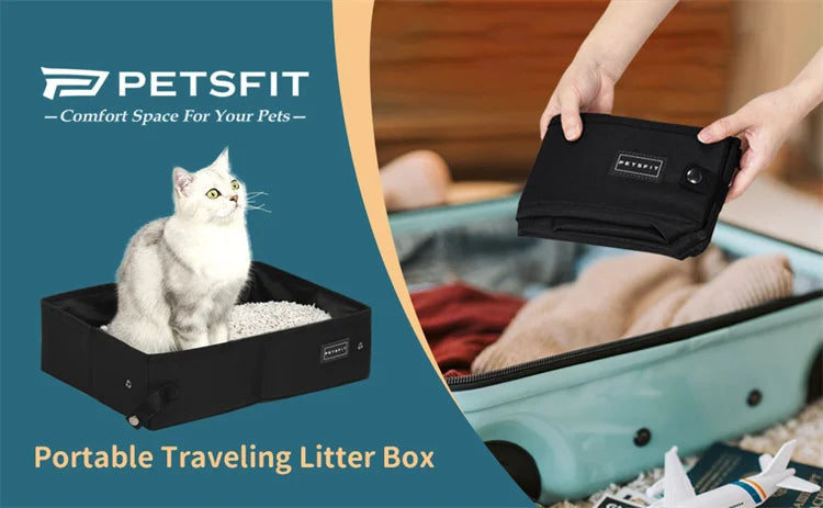 Foldable Cat Litter Box