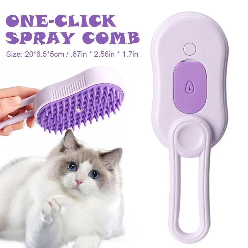 Cat Steam Brush Electric Spray