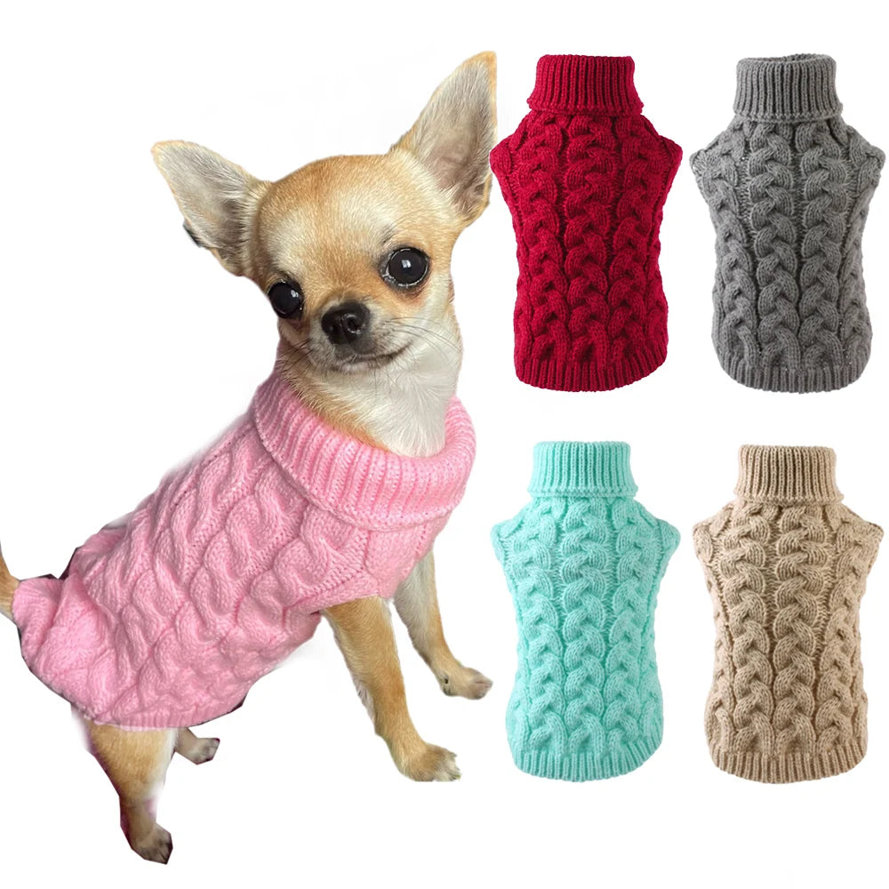 Puppy dog sweater for small pets