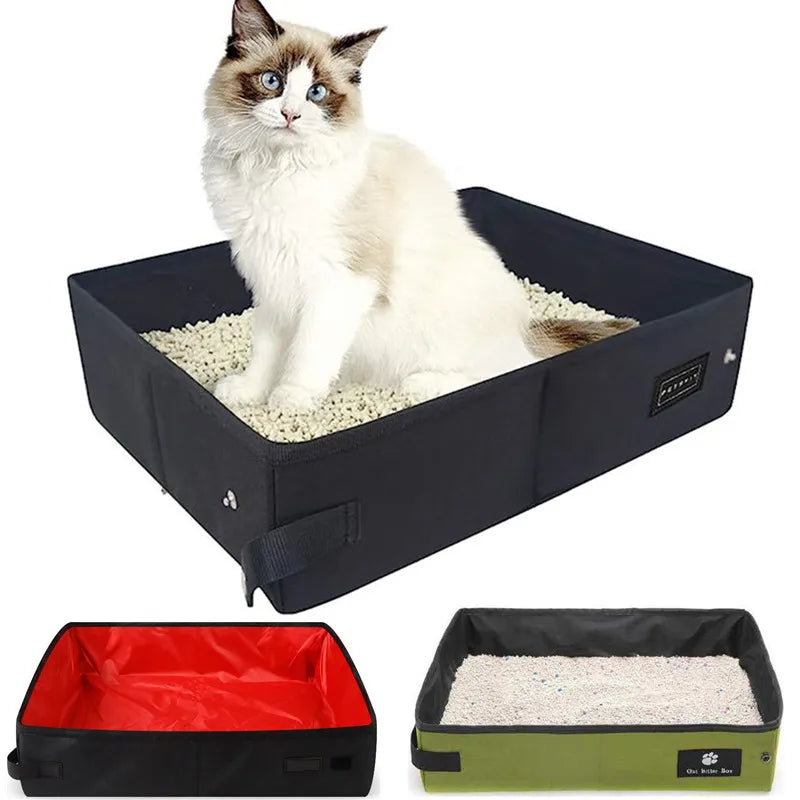 Foldable Cat Litter Box