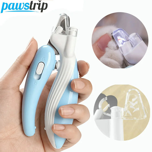 Pet Nail Clippers with Led Light for small dogs and cats