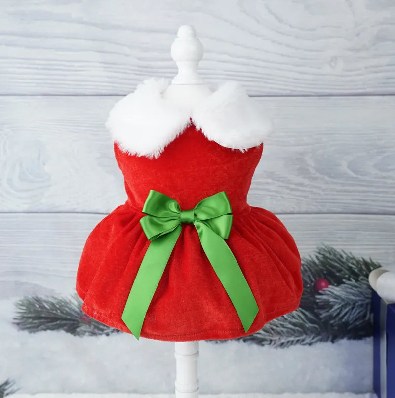 Christmas Dress for small dogs