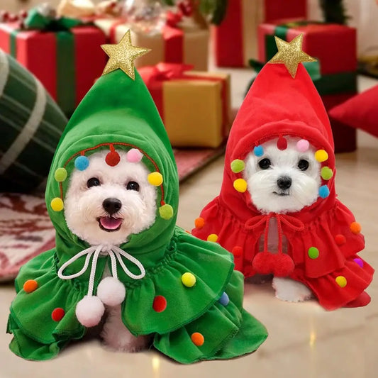 Christmas Tree cute Costume for Pets