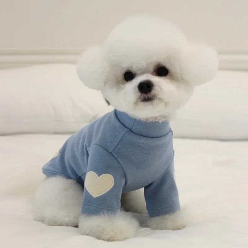 Love Winter Warm Pet Dog Clothes