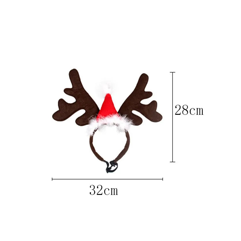 Reindeer Antlers Headband for dogs